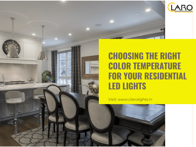 Read more about the article Choosing the Right Color Temperature for Your Residential LED Lights