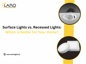 Read more about the article Surface Lights vs. Recessed Lights: Which is Better for Your Home?